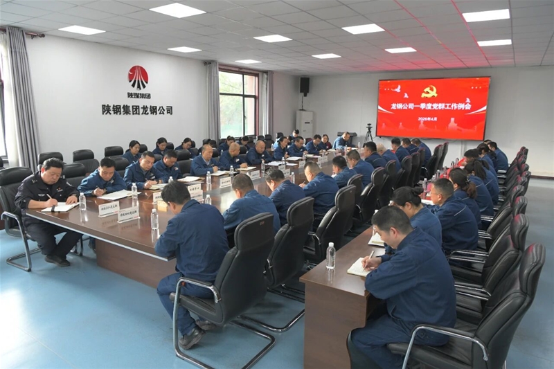 公司召开一季度党群工作例会